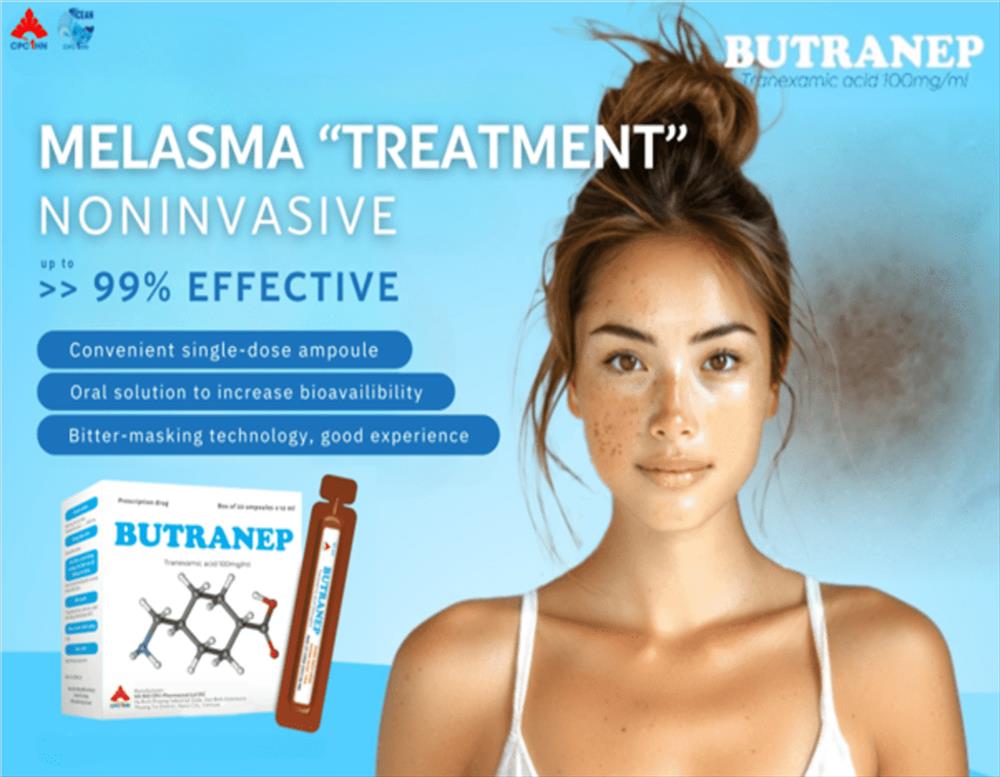 Butranep - Your Solution for Melasma and Hyperpigmentation: non-invasive, safe and 99% effective